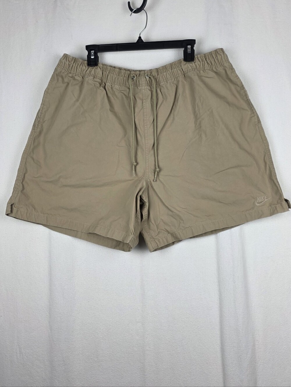 Nike Woven Shorts Mens Khaki Beige